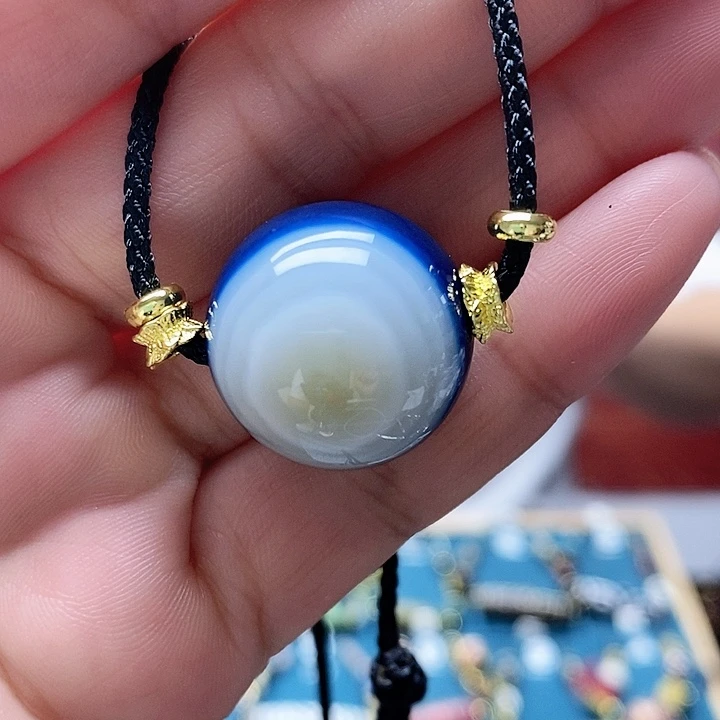 玛瑙/玉髓颈饰合金