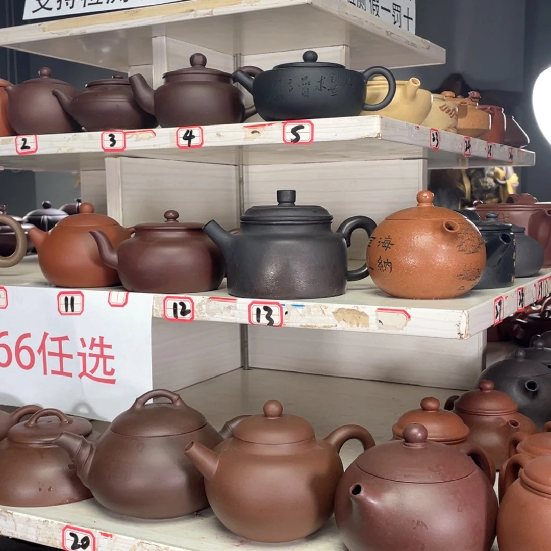 紫砂茶壶小煤窑朱泥全手工130毫升