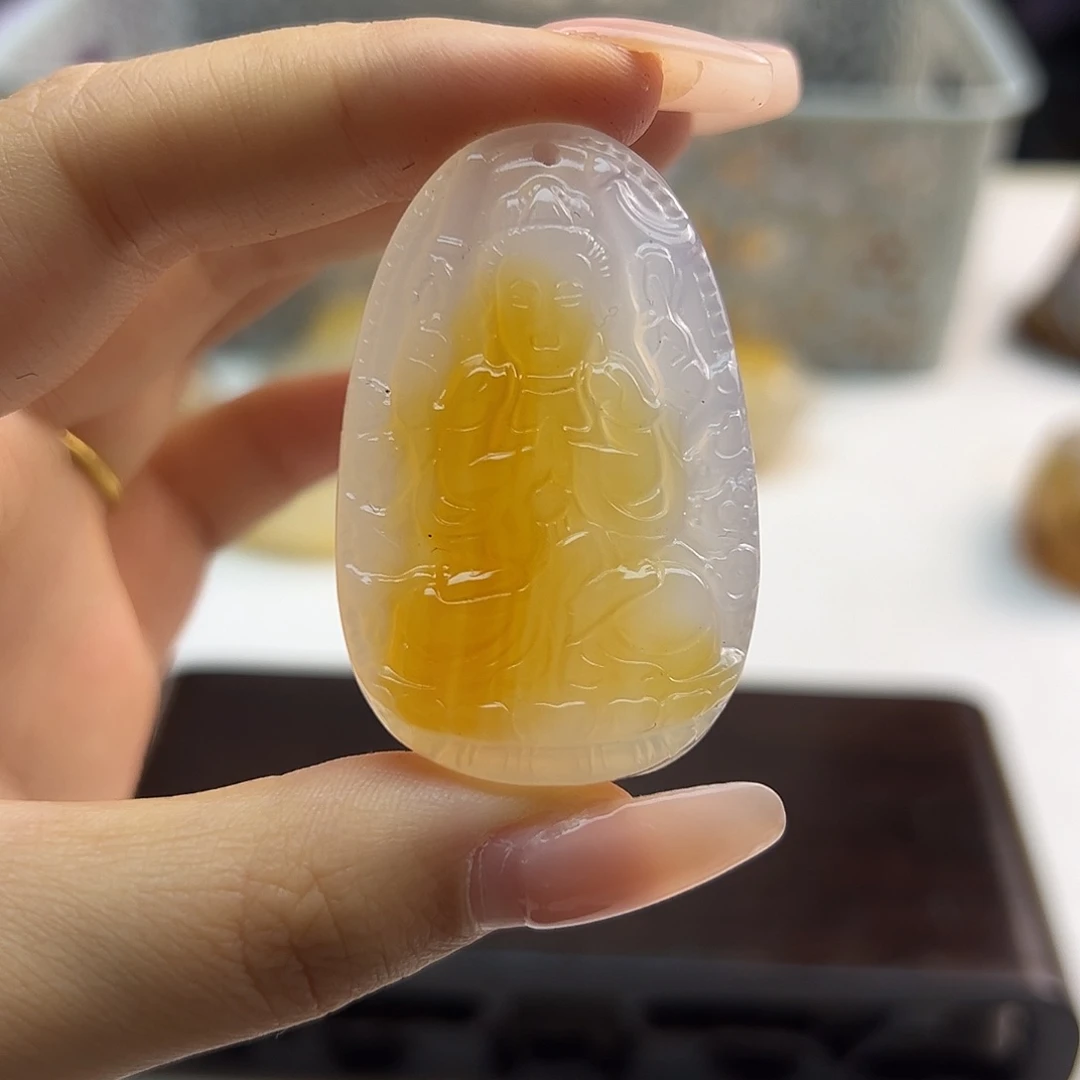 玛瑙/玉髓合金颈饰