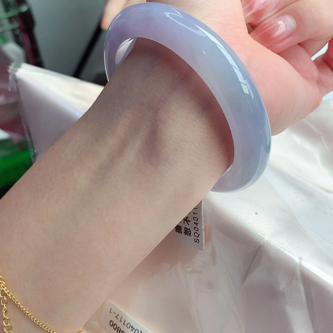 翡翠手镯未镶嵌天然A货翡翠57