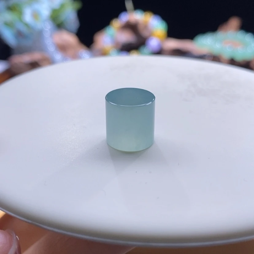 【闪购商品】翡翠颈饰未镶嵌翡翠高冰晴色桶珠