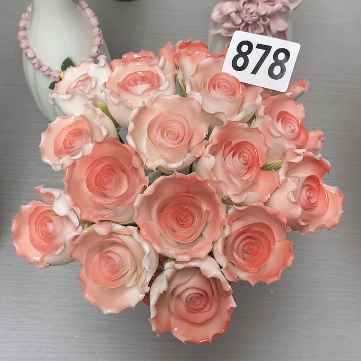 陶瓷陶瓷材料加工18朵