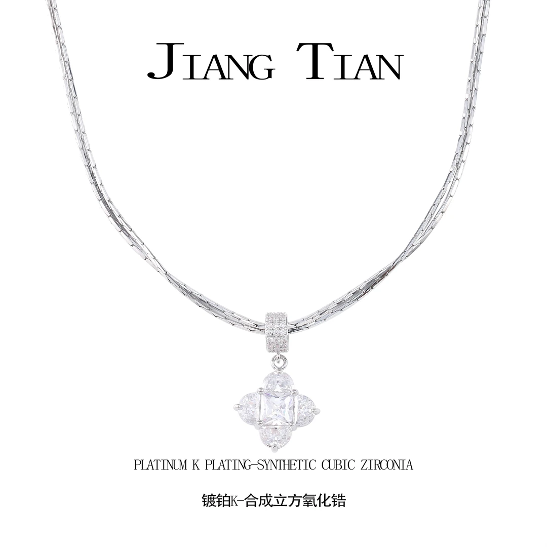 铜合金项链 小众简约ins项链2913