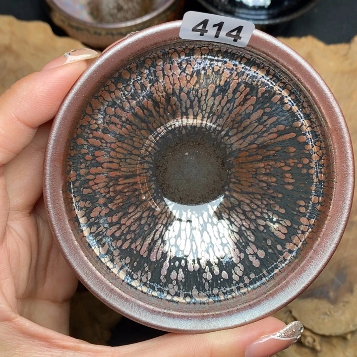 茶盏建窑建盏主人杯414微瑕