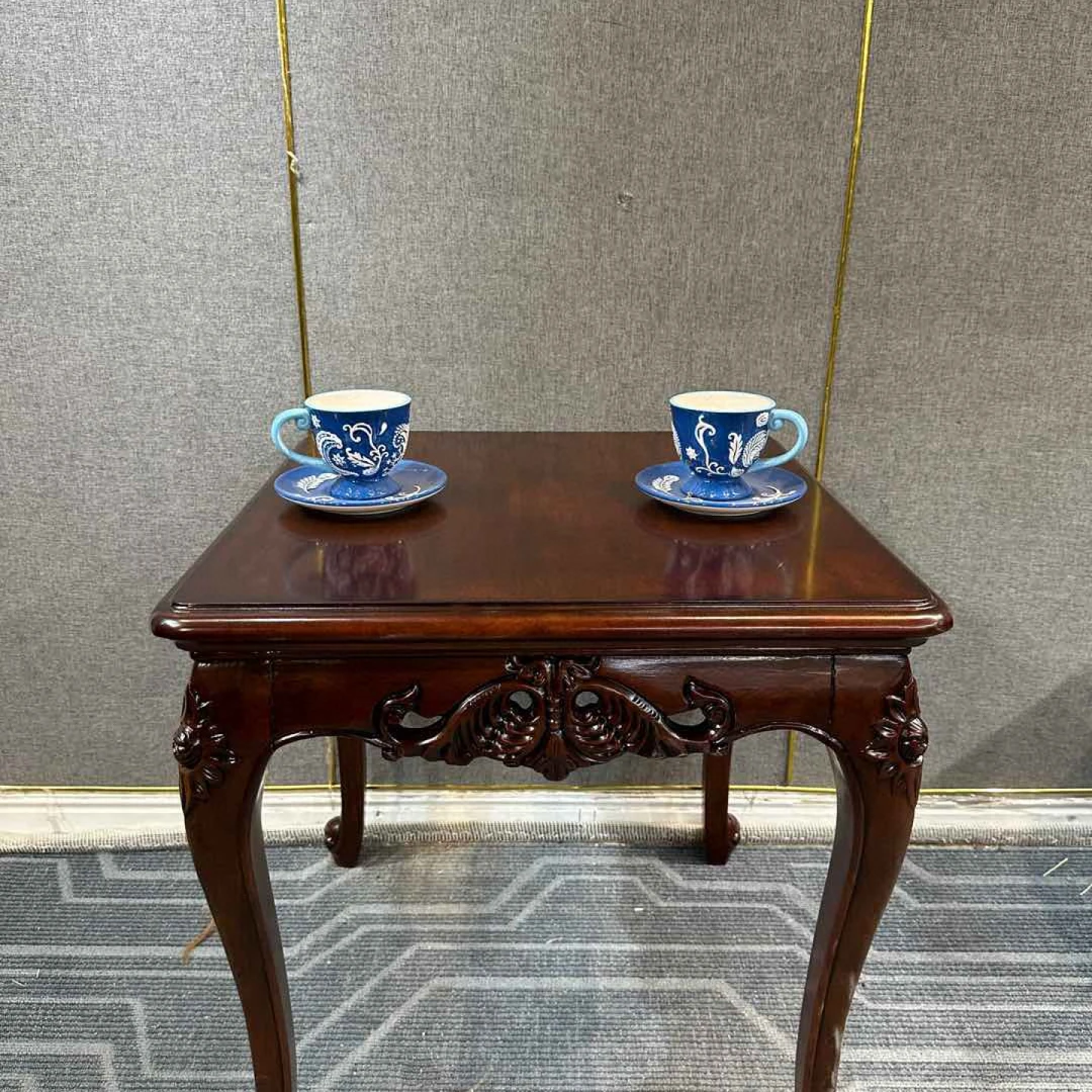 FJ260方几 600*600*630  美式复古方几角几边几客厅家用