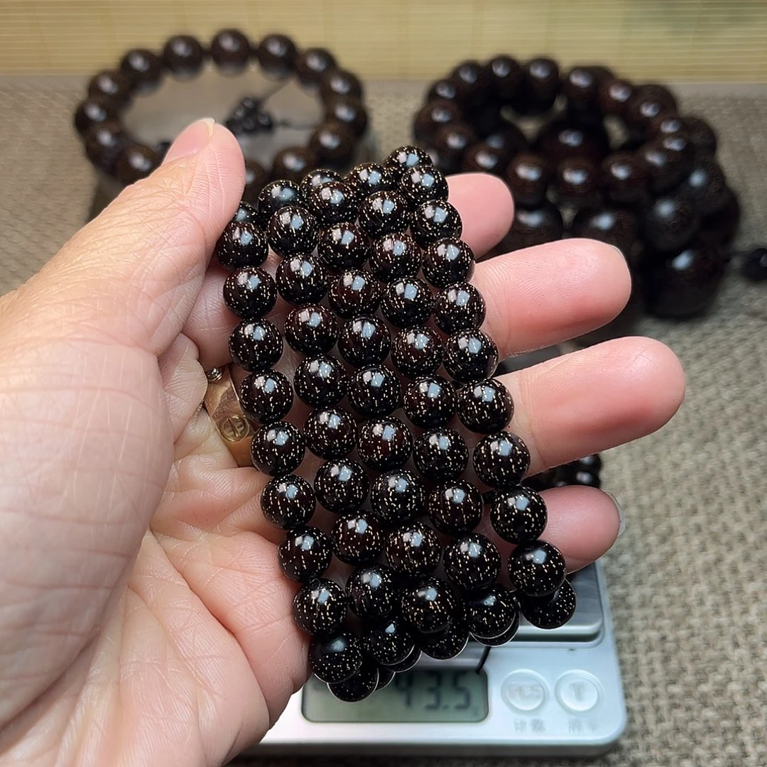 檀香紫檀（小叶紫檀）0.8 108颗 爆星