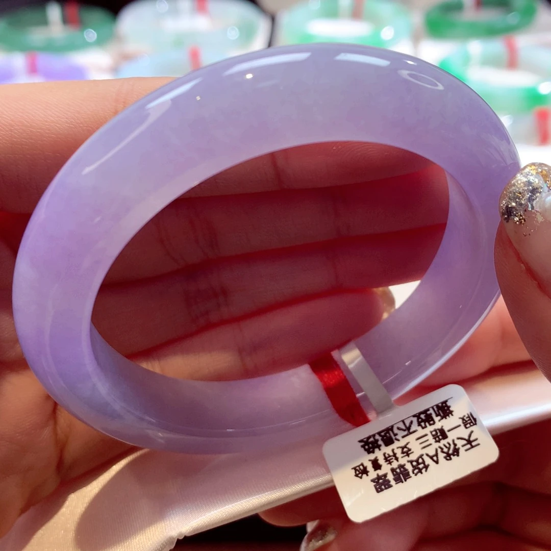 未镶嵌手镯翡翠41号泥鳅背77