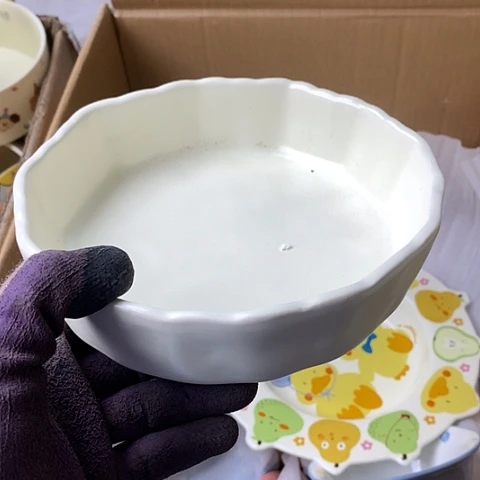 盘陶瓷制品满25拼单发货默认微瑕