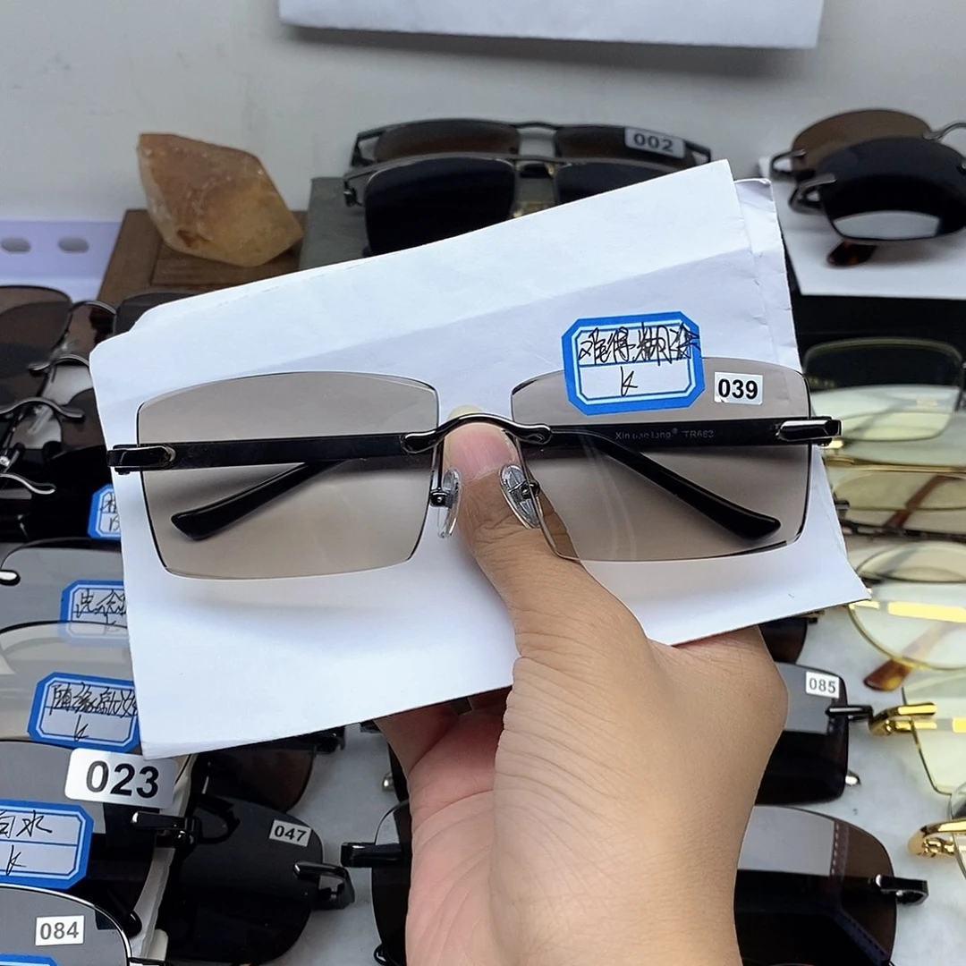 天然水晶石头眼镜039k