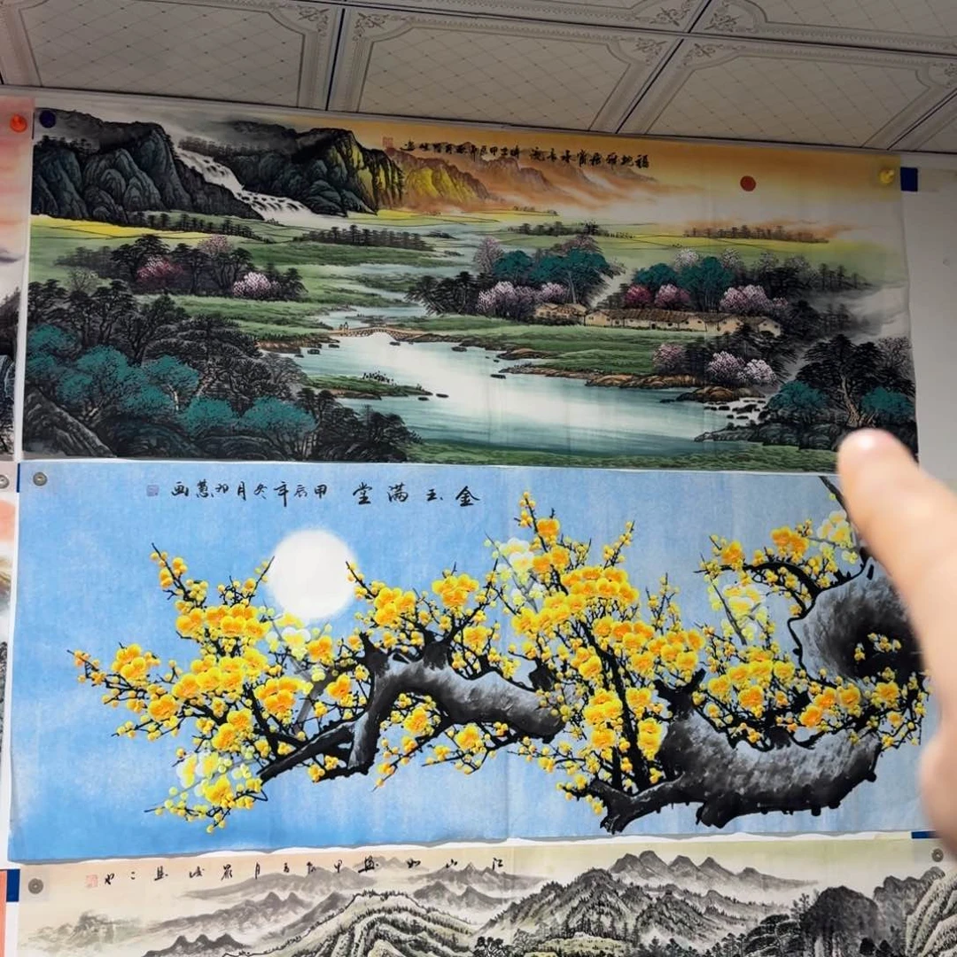 国画晓彤美术馆直播间