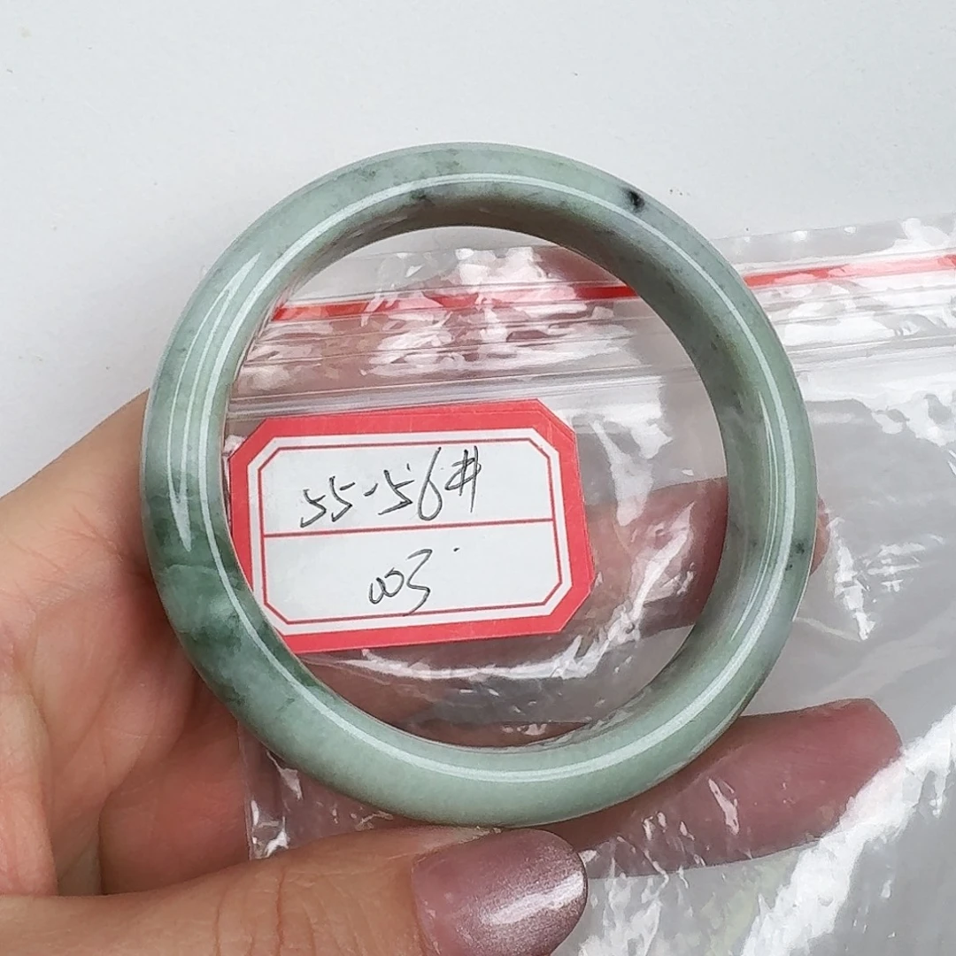 蓝田玉（蛇纹石化大理石玉）未镶嵌手镯