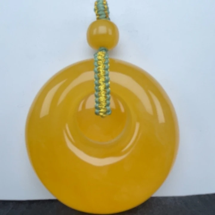 裸石蜜蜡未镶嵌蜜蜡吊坠重35