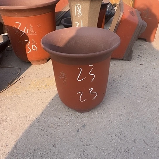 紫砂花盆透气花盆