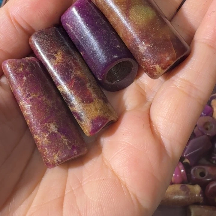 心***蕴玛瑙/玉髓合金颈饰
