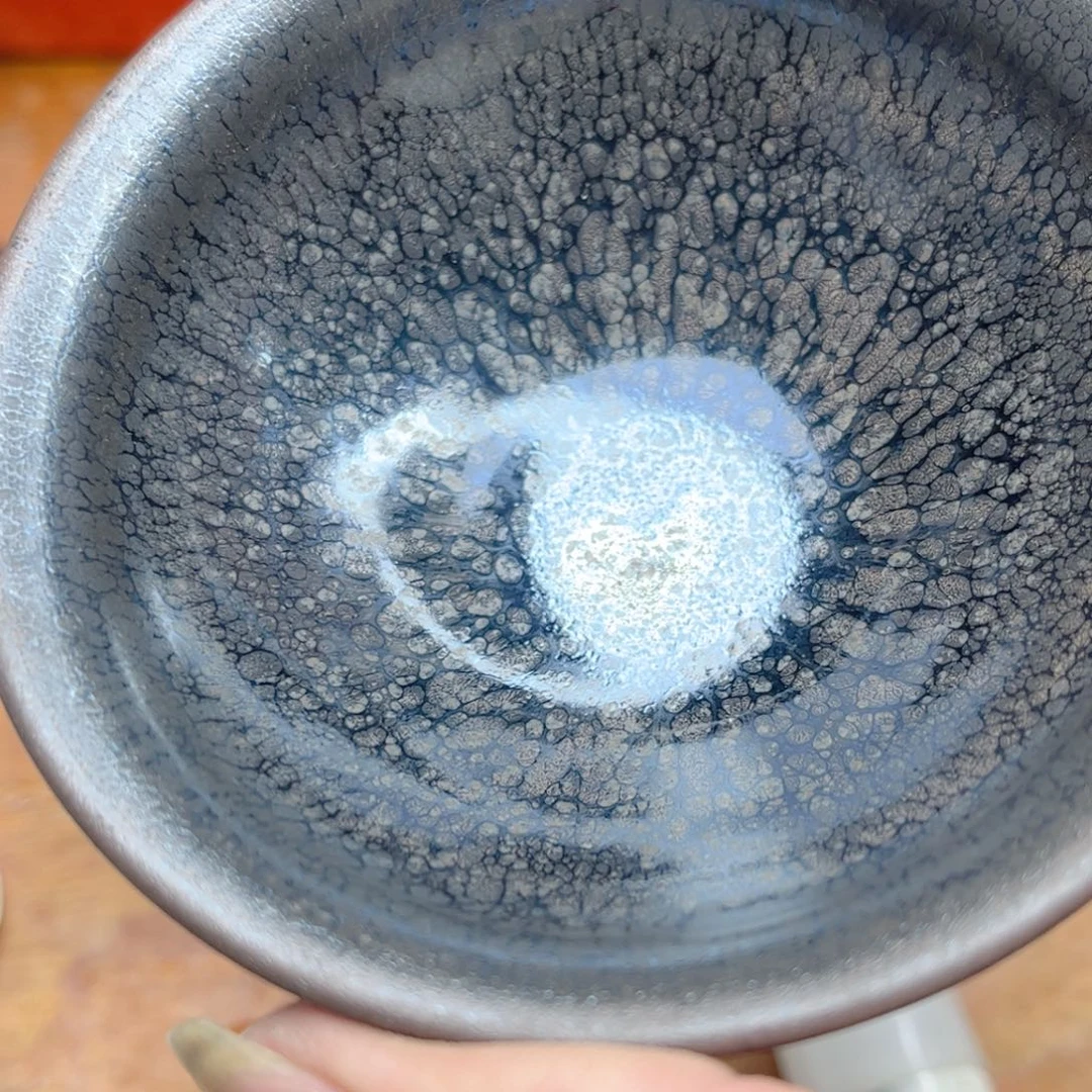 建盏柴烧茶盏建盏直播茶盏