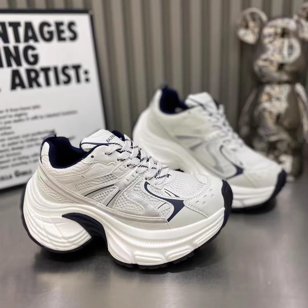 【FBZN官方正品】欧洲站老爹鞋女2025夏季新款女鞋网面透气休闲舒