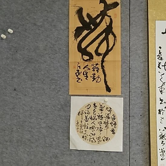 山***住书法宋秉民。2幅。舞动人生。金炉