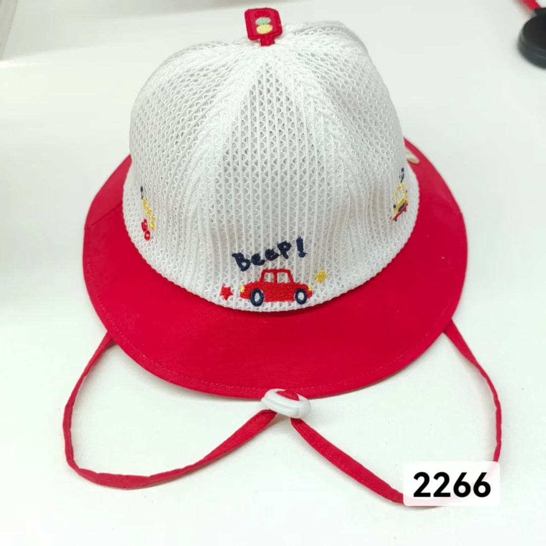 新款小汽车网盆帽2266