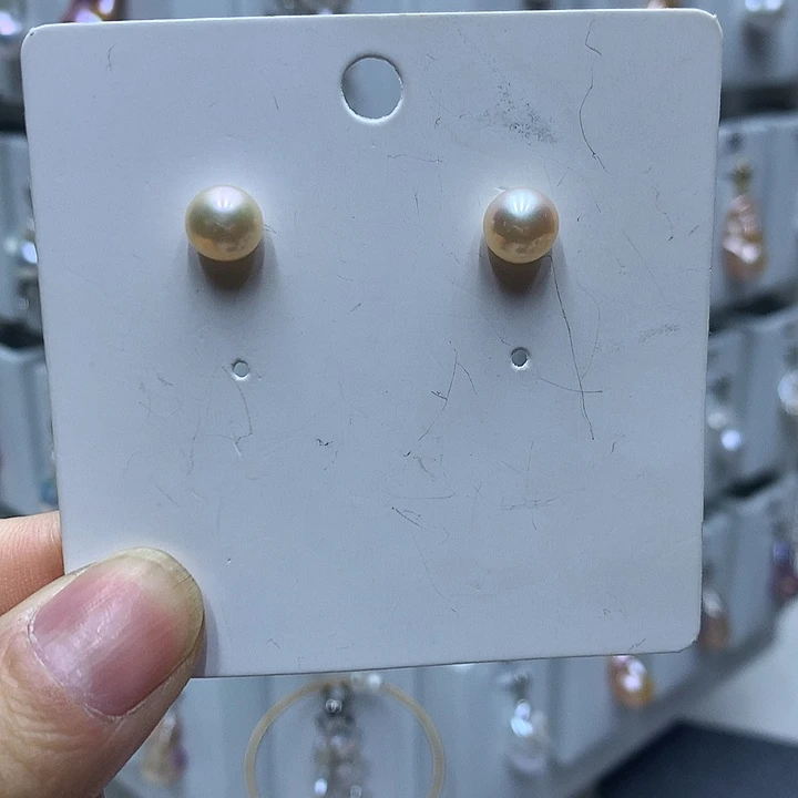 巴洛克淡水珍珠银S925镶嵌