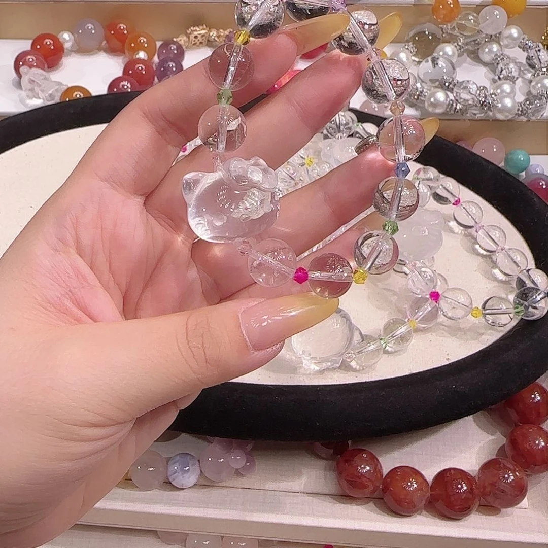 水晶手镯未镶嵌八