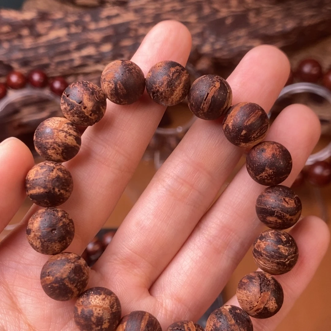 降真香手串/手链缅甸小叶1.2黄金甲