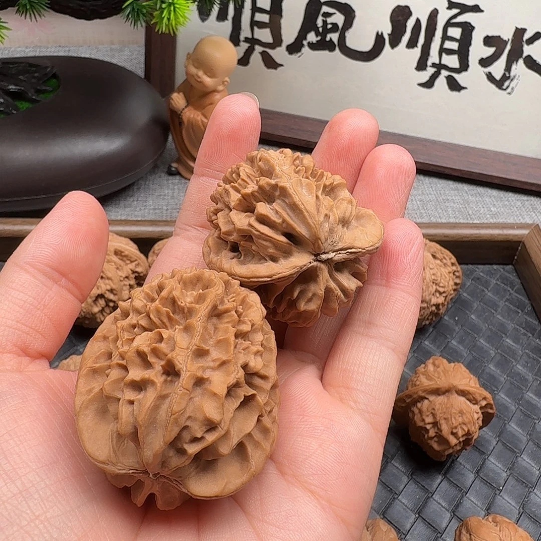 记***鱼文玩核桃吊坠全品招财鼠41