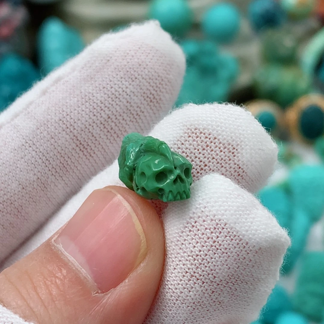 绿松石珠宝奇石未镶嵌