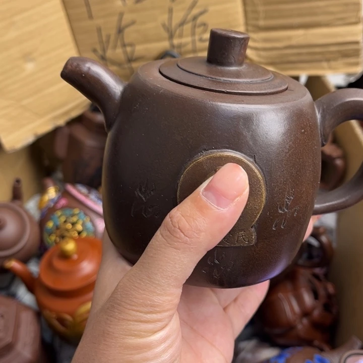 段泥茶壶紫砂壶等艺术
