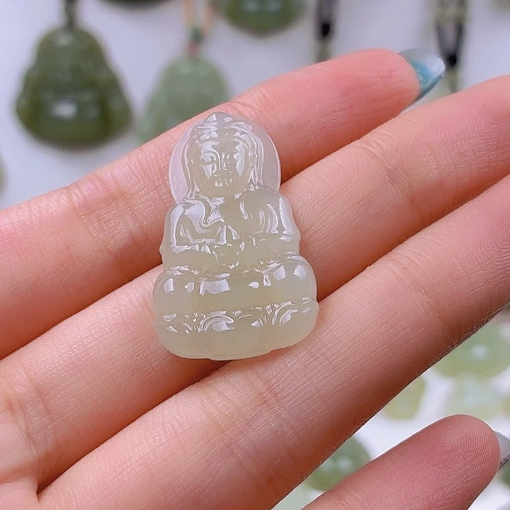 颈饰未镶嵌和田玉