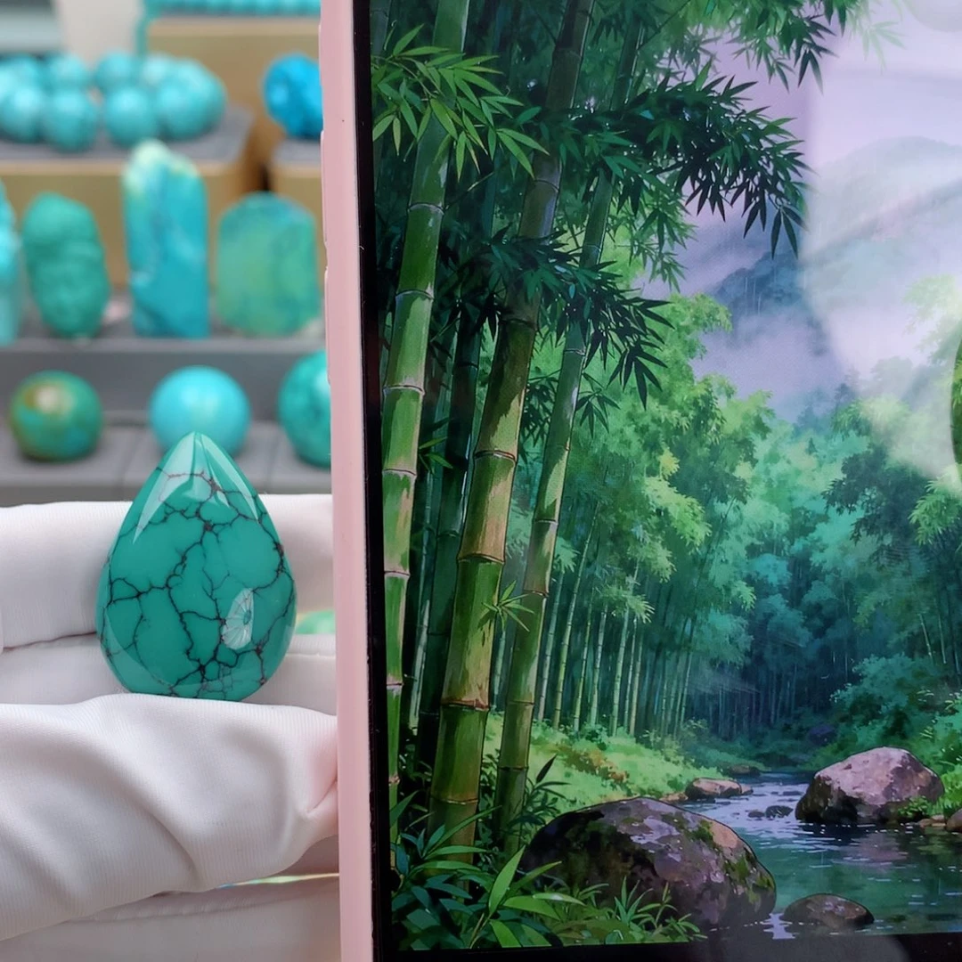 未镶嵌绿松石挂件