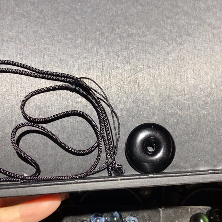 黑曜岩吊坠(不含链)未镶嵌悟**泽