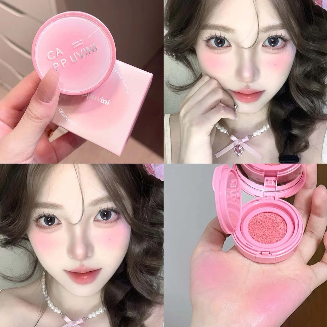 显嫩减龄妈生感腮红~马卡龙软萌气垫腮红纯欲风日常显白胭脂少女