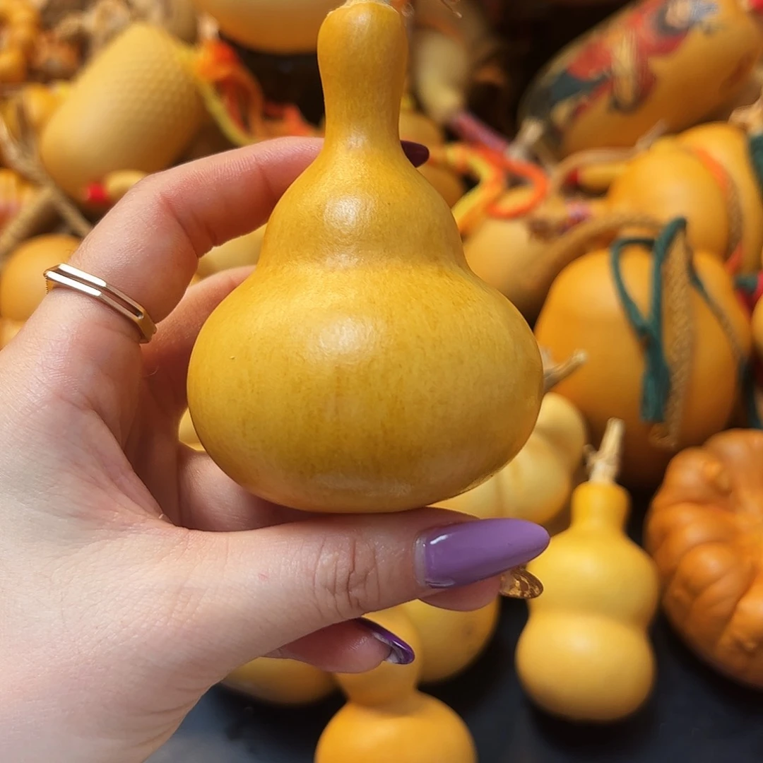 ?***行微瑕胖墩葫芦摆件