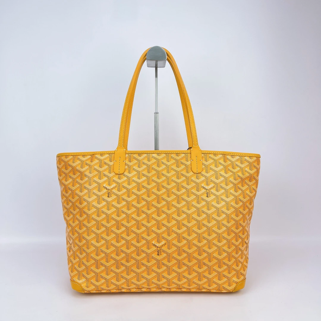 95新 Gaoy/戈雅 戈雅小号老花手提包底长32 E047