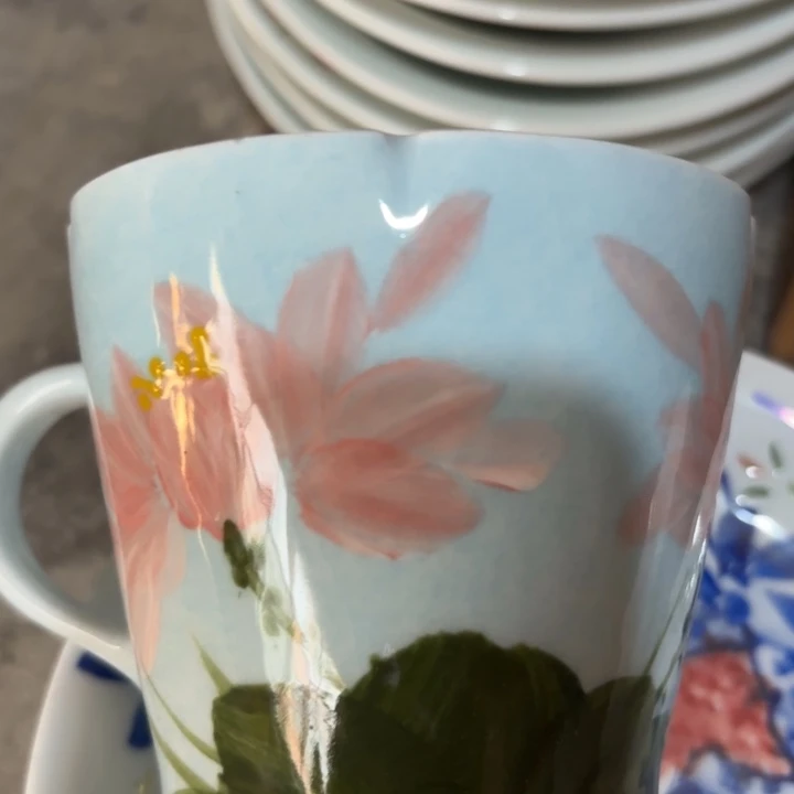 青瓷景德镇陶瓷杯子