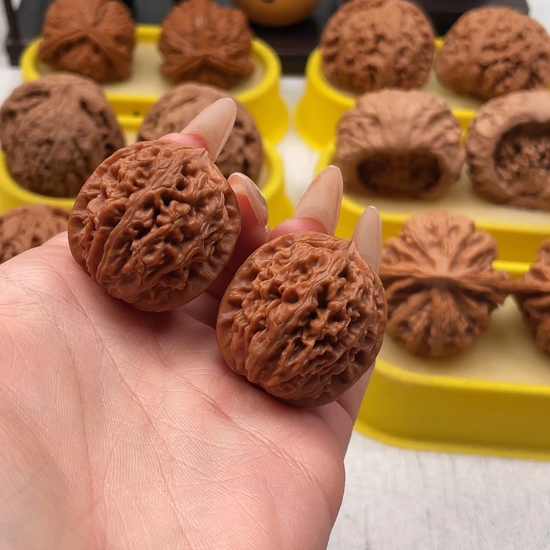 吊坠文玩核桃31精品莲花