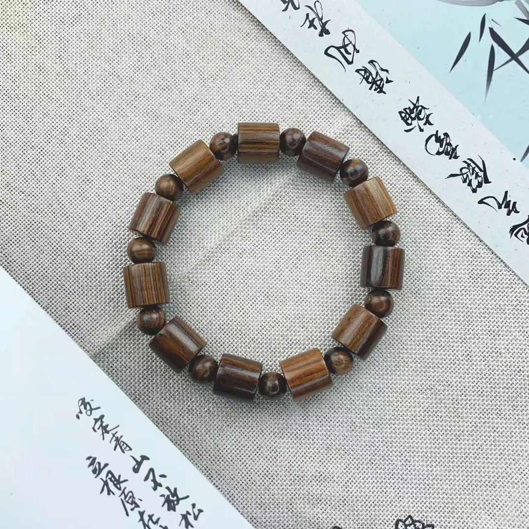 12MM黑花梨桶珠百搭男士文玩手串 MTX-0196