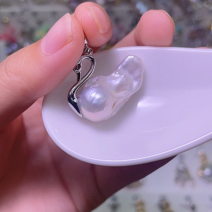 颈饰合金淡水珍珠47