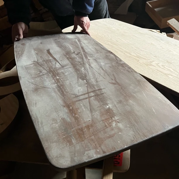 桌面红橡75×40瑕疵无售后木工0197