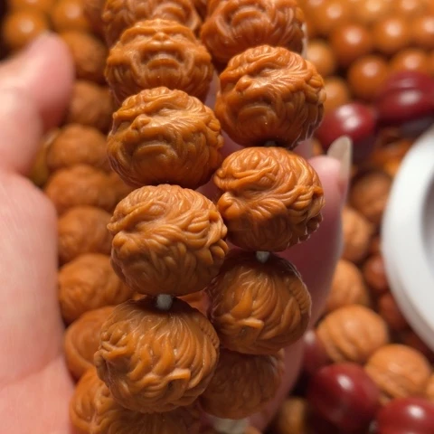 猴头核桃手串布*爸悟空