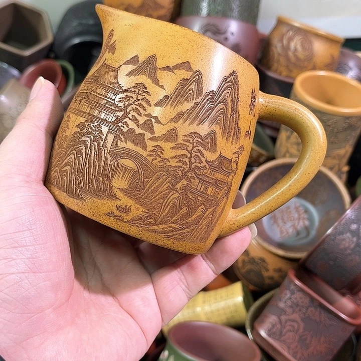 茶杯紫砂全手工紫砂主人杯