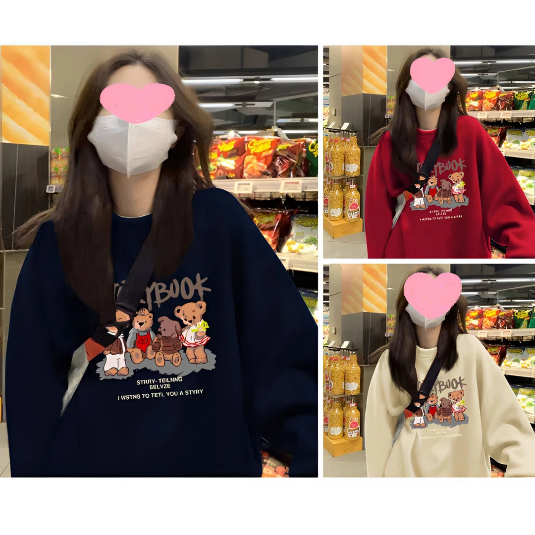 2025新款冬季糯米羊绒韩版落肩袖包袖套头圆领螺纹上衣T恤6011