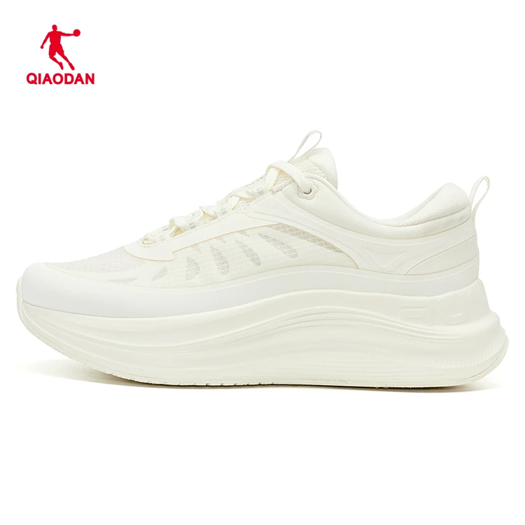 乔丹女跑步鞋透气软底运动鞋网面轻便增高鞋商场同款QDB022253268