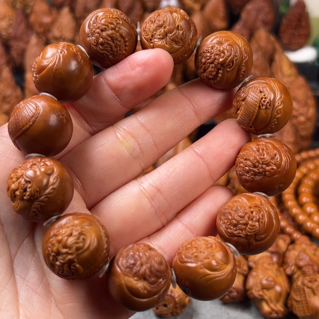꒰***꒱手串/手链橄榄核核雕