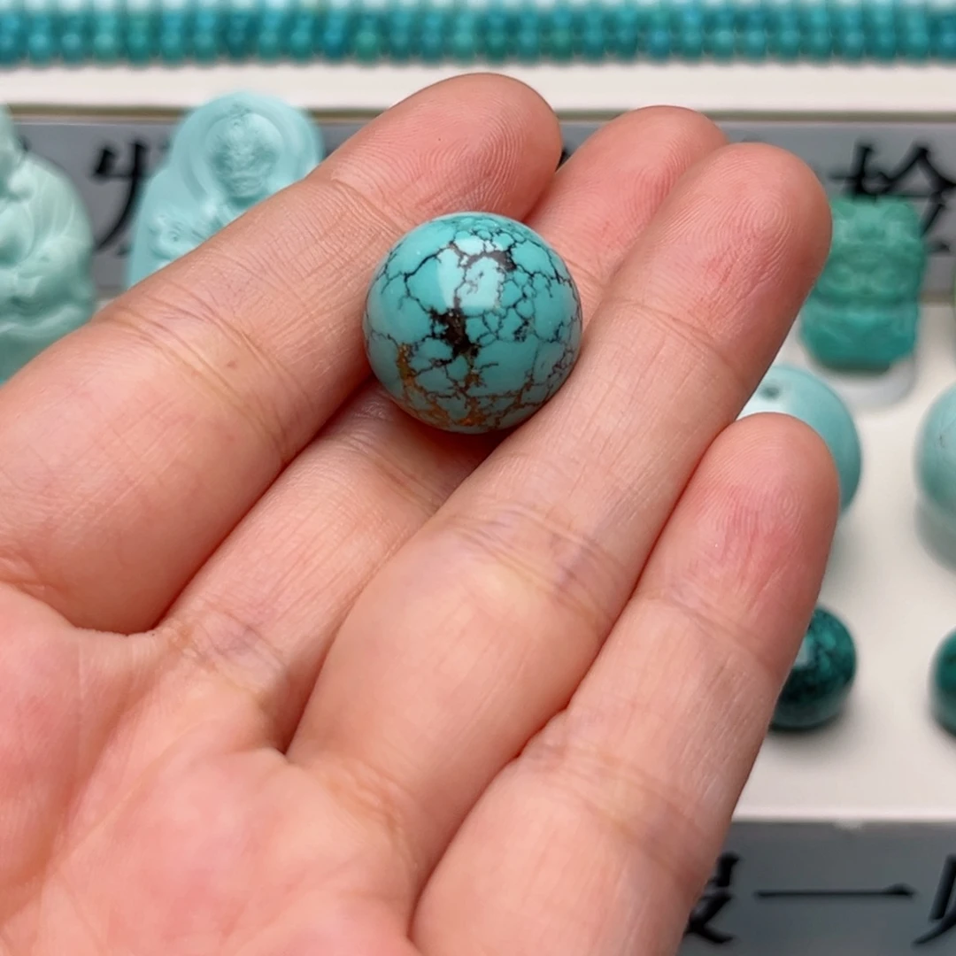 未镶嵌绿松石珠宝奇石