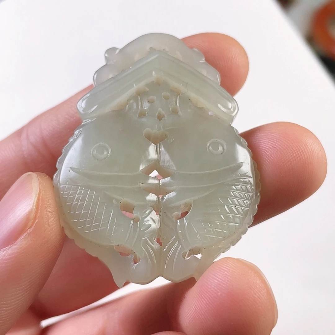 和田玉（糖玉）颈饰未镶嵌