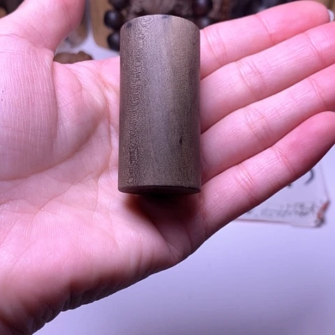檀香木把件半*多檀香阴沉小把件