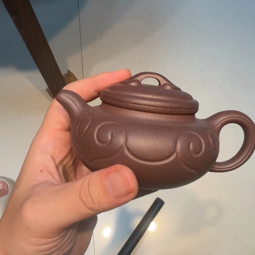 茶壶紫砂微瑕的四号井底槽清