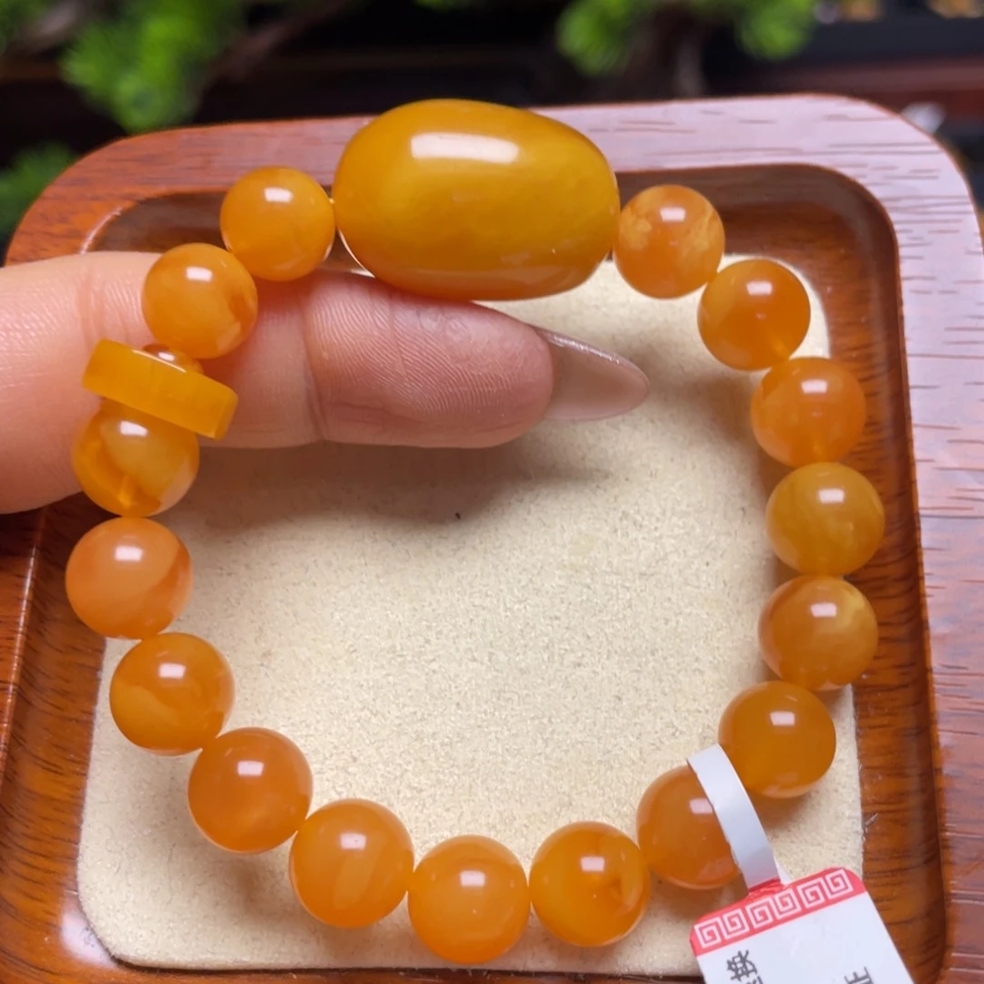 蜜蜡手链未镶嵌手串