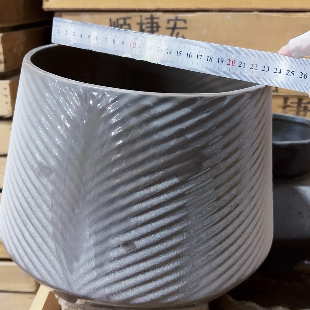 有孔外贸尾单陶瓷花盆凑单10米包邮